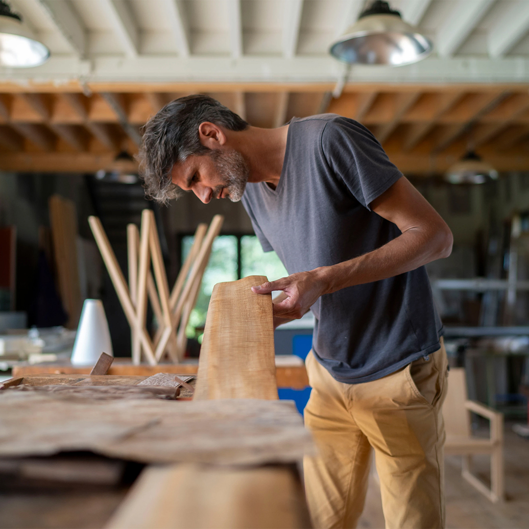 Ludovic Avenel, ébéniste designer, coception, fabrication et installation de cuisines bois haut-de-gamme sur mesure
